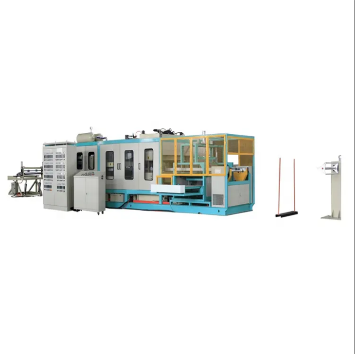 Vacuum Forming Machines Ps Foam Food Container Making Plastic Cutting Machine