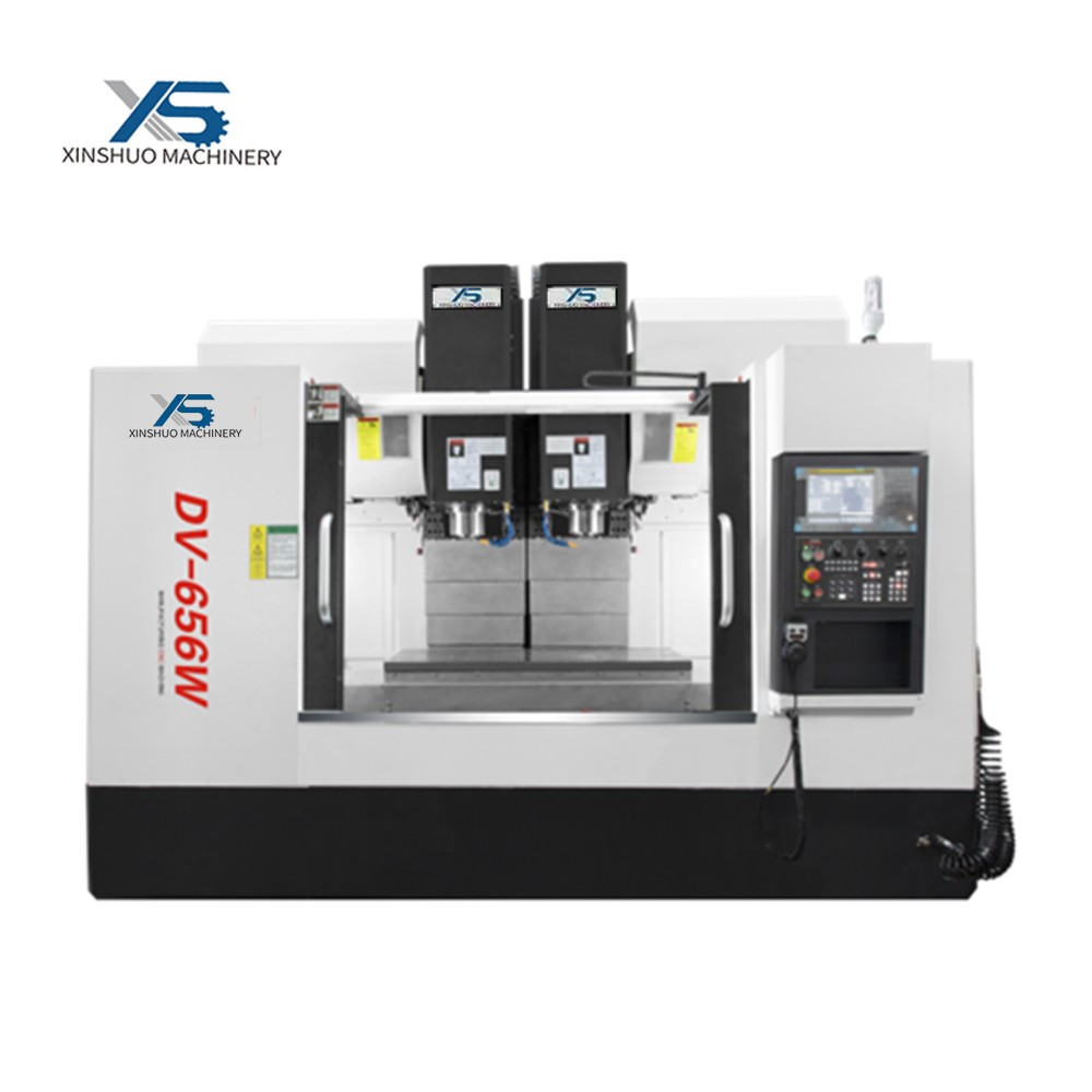 Centro de mecanizado CNC vertical de alta precisión, 4 ejes, DV-656W, 10000 RPM, sistema FANUC