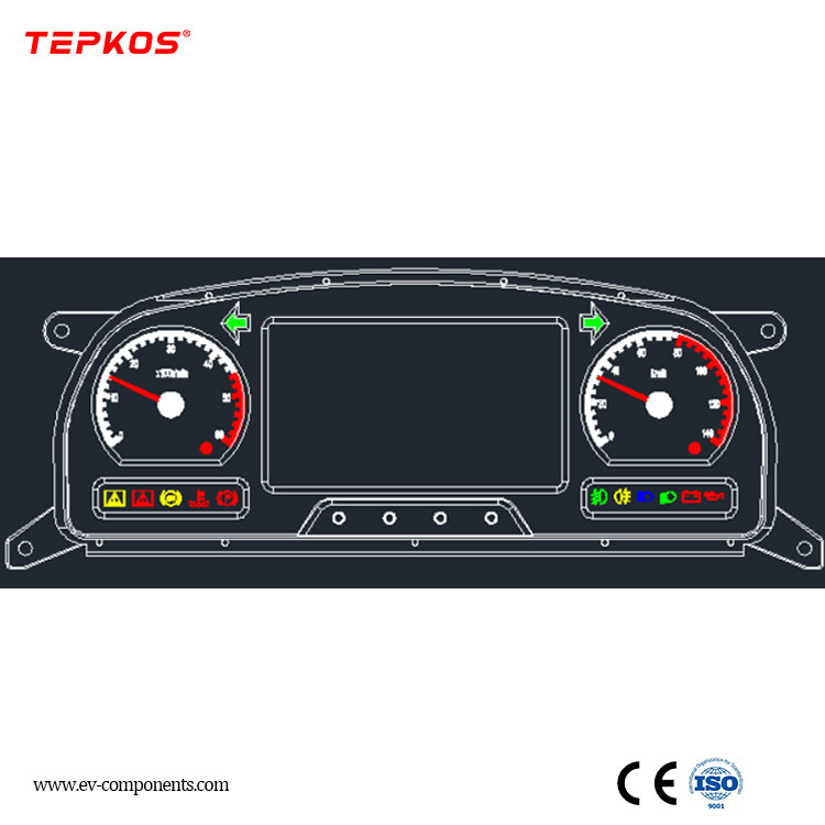 Clwstwr Offerynnau Digidol TFT