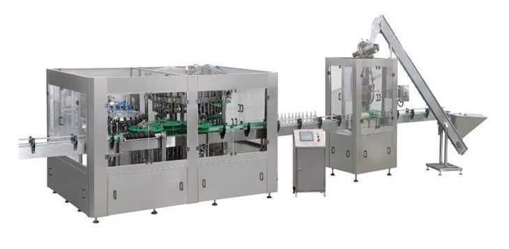 탄산 주스 충전물 기계