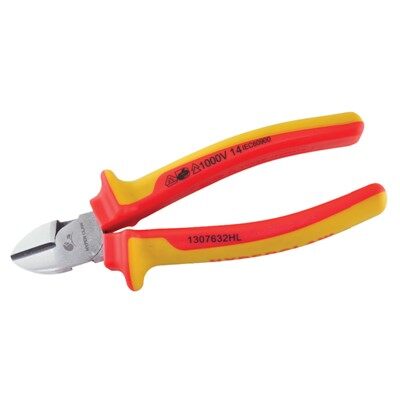 Alicate de corte diagonal VDE e diagonal para serviços pesados