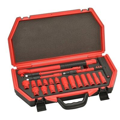VDE Insulated Tool Kits Of 3/8”Torque Wrenches