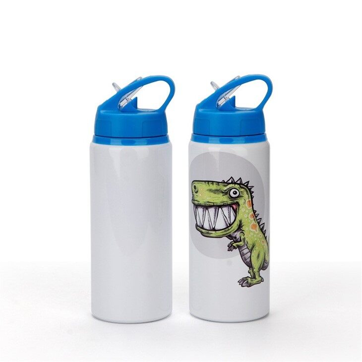 Thermal transfer aluminum water bottle