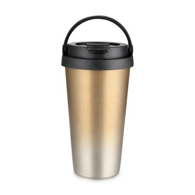 Ruostumattomasta teräksestä valmistettu vesipullo