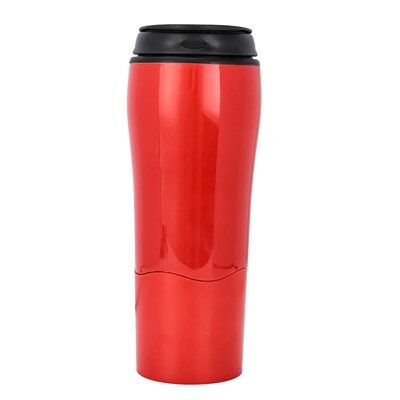 Kahekordne roostevabast terasest reisikruus