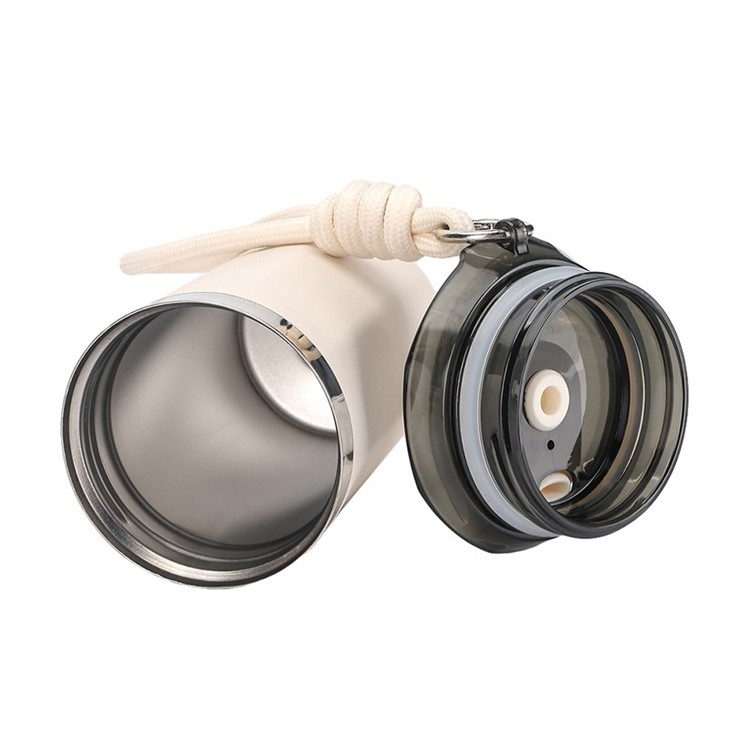 Vacuum Insulated Coffee Mug With Rope