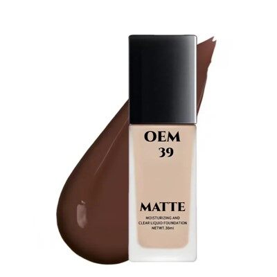 맞춤형 액체 재단 럭셔리 파운데이션 계약 제조