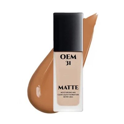 FDA & ISO 22716 sertifitseeritud tehase võtmed kätte vedeliku vundamendi tootmine