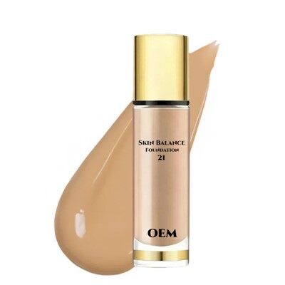 گہری جلد کے ٹنوں کے لئے OEM مائع فاؤنڈیشن