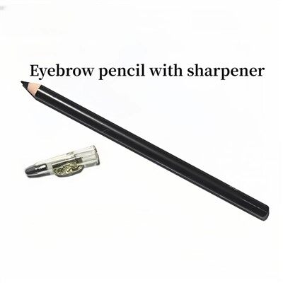 Single-headed Wooden Eyebrow Pencil With A Brush