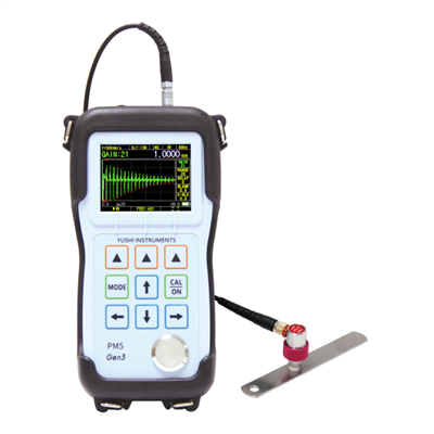 高精度超音波厚さ計