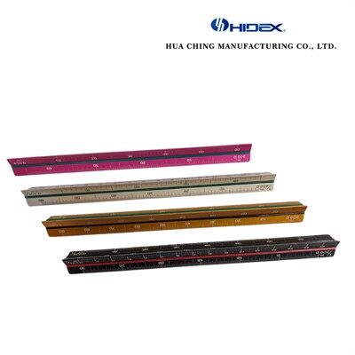 Алуминиев триъгълник с лазерна мащабна линийка