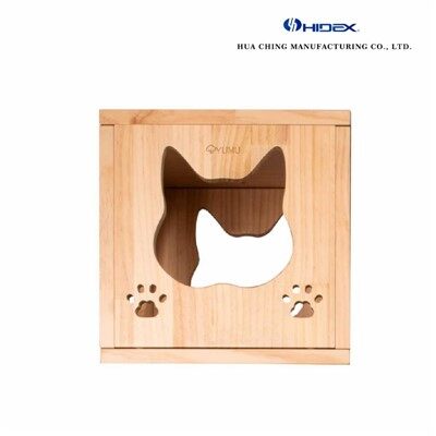 Solid Wood Cat House