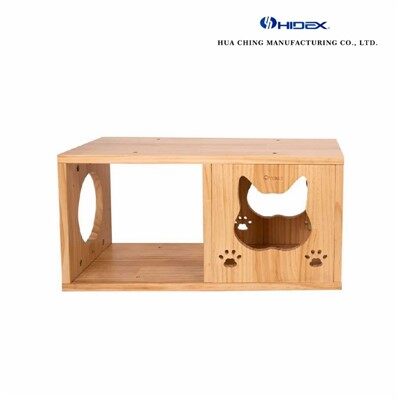 Wooden Cat Nest