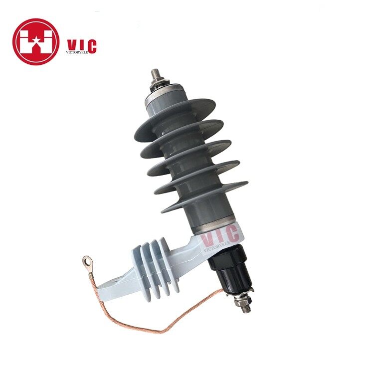 12KV Zinc Metal Oxide Polymer Lightning Surge Arrester Without Gaps