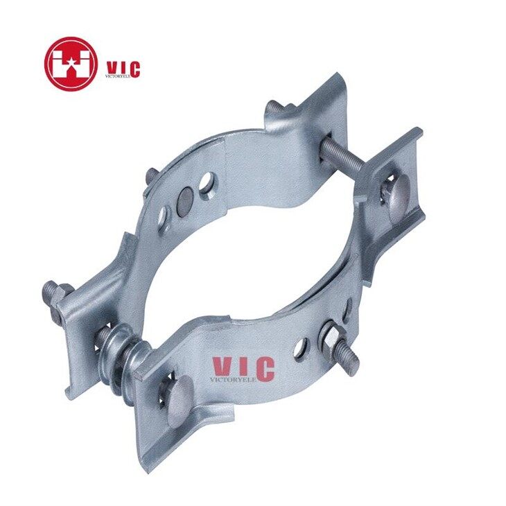 Pole Band Clamp installation Pole Band Clamp installation