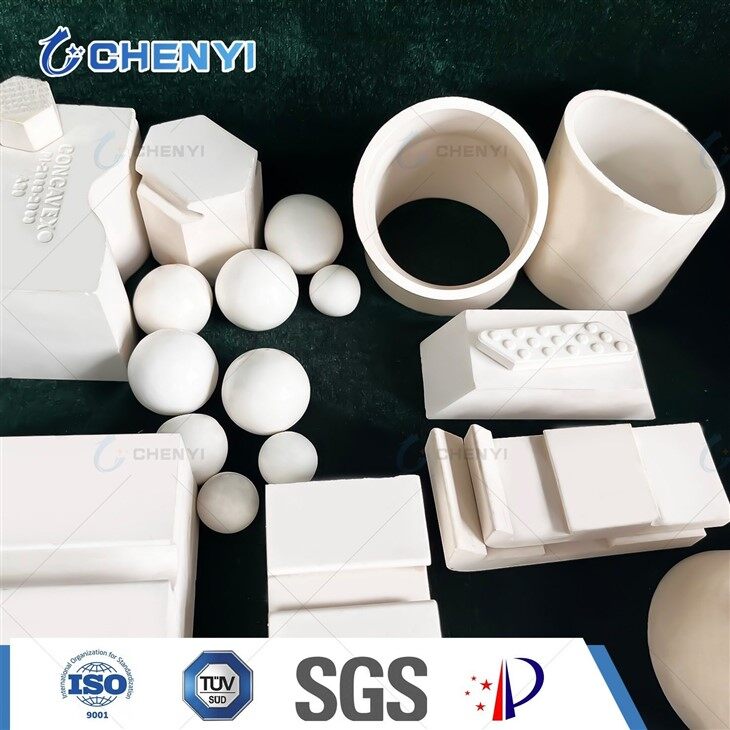 92%95% Alumina Ceramic Tube Tile