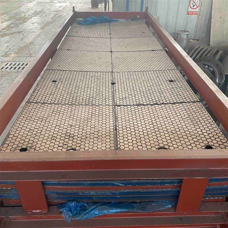 Arc-shaped Rubber Ceramic Liner