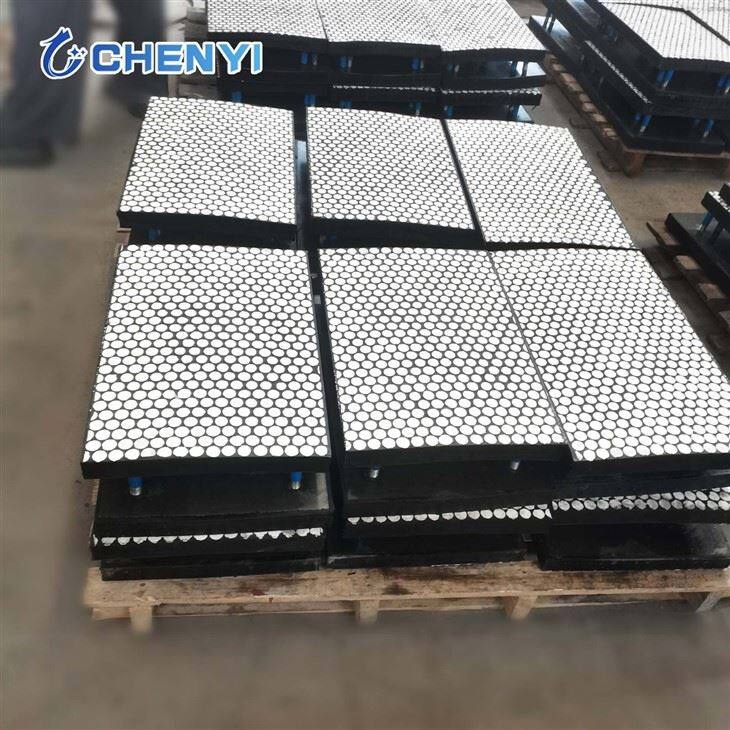 Arc-shaped Rubber Ceramic Liner