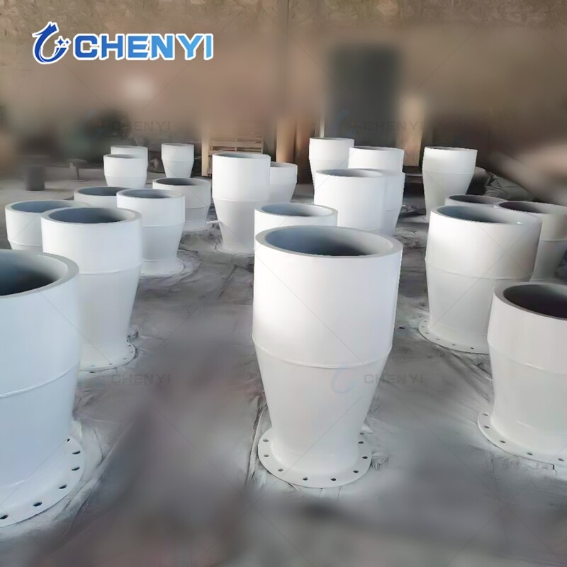 Basalt vooderdatud toru