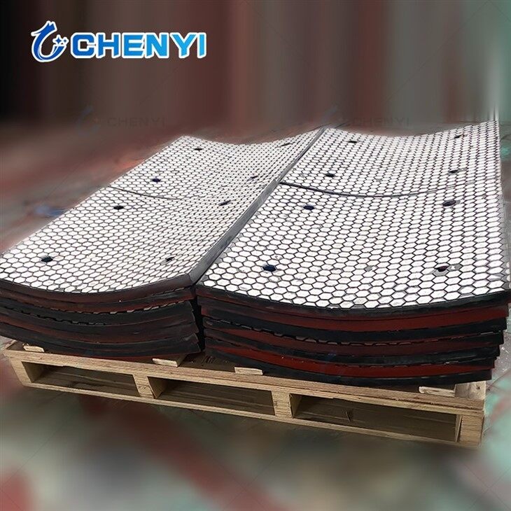 Rubber Ceramic Mill Liner