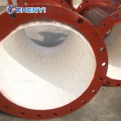 92% Alumina Tiles Lined Pipe
