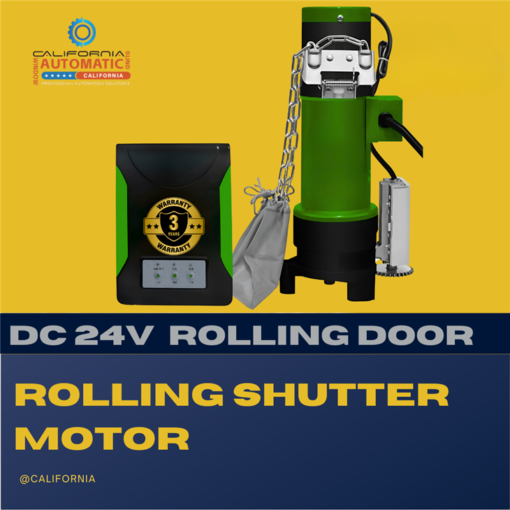 24V DC Rullende Lukkermotor