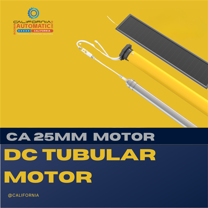 Smart tubular motor