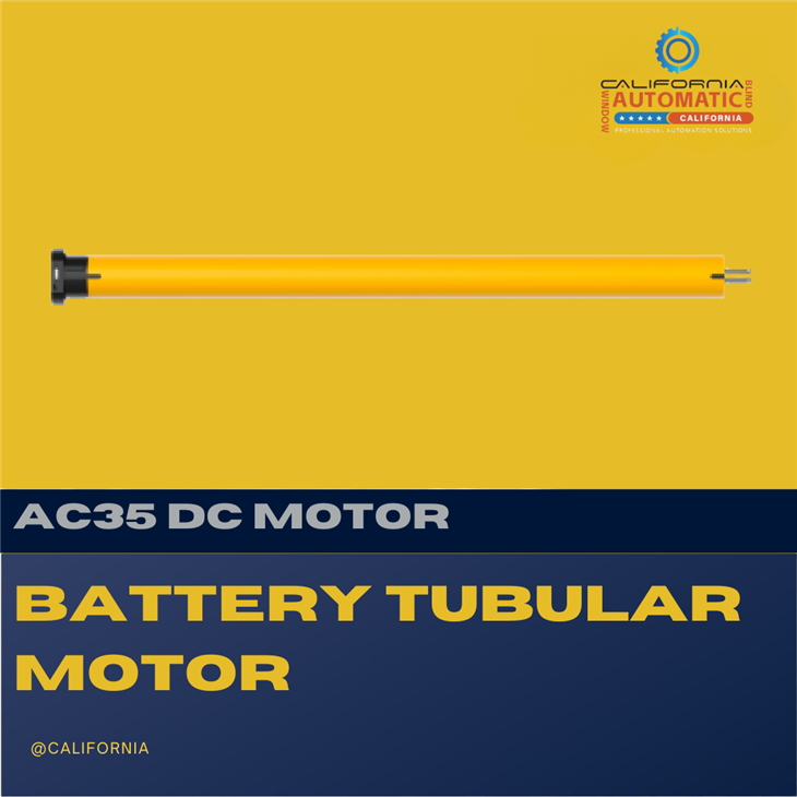 35MM Battery Tubular Motor