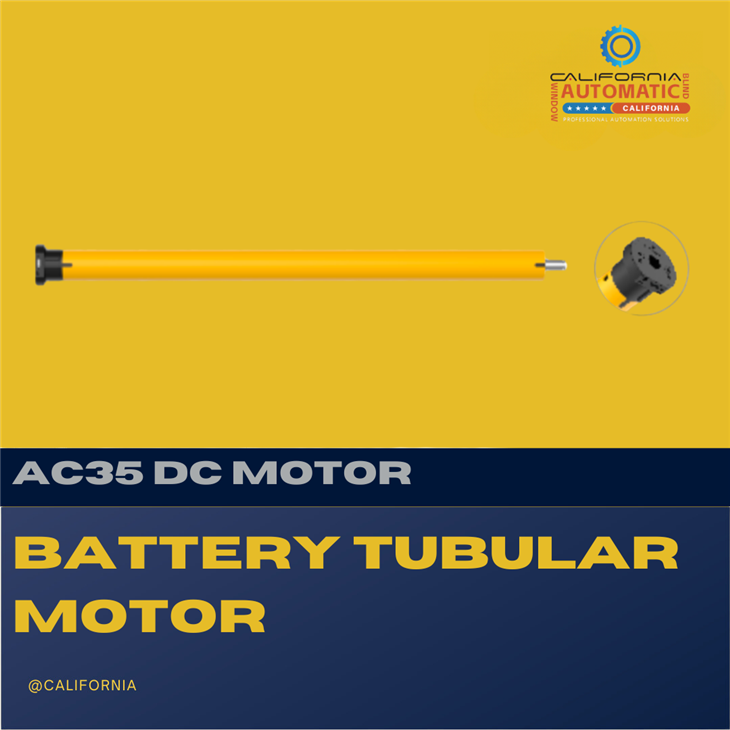 35MM Battery Tubular Motor