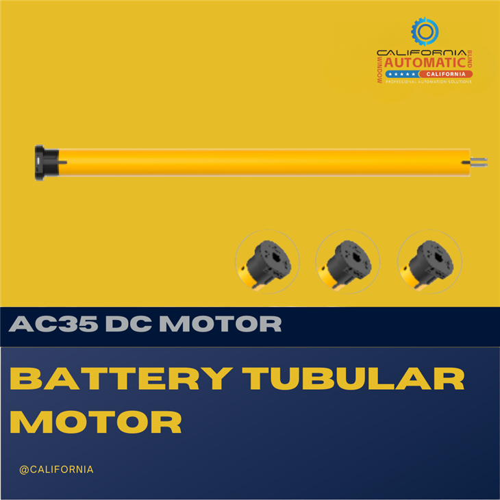 35MM Battery Tubular Motor