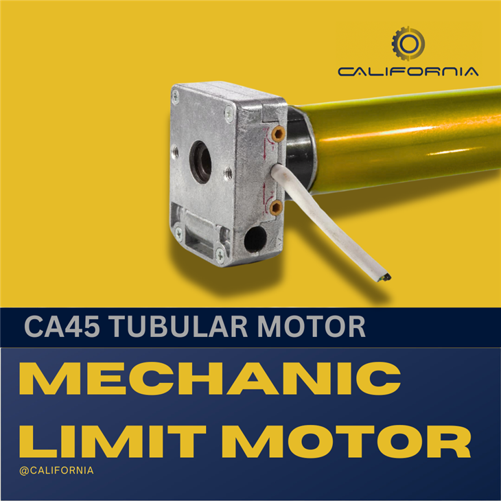 Mechanical Limit Tubular Motor