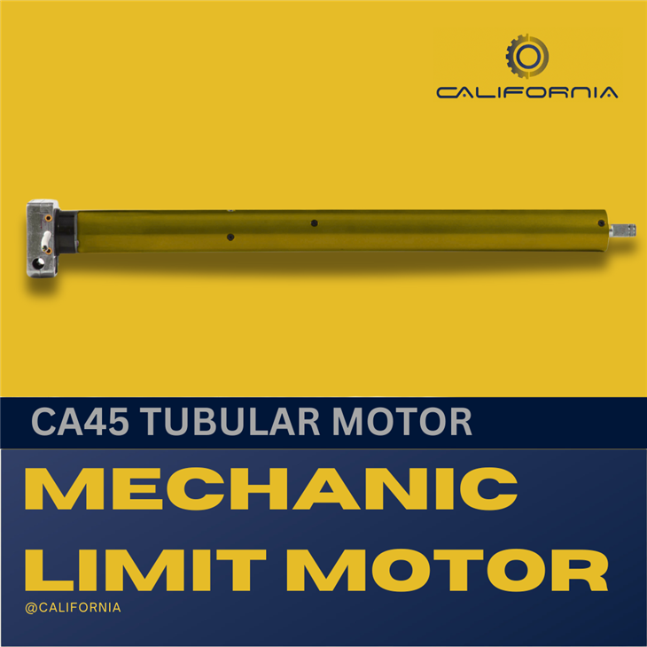 Motorized Sunshade Motor with Override Feature