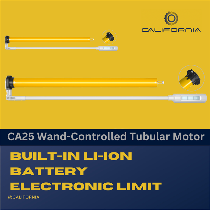 CA25 Wand-vadāms viedais cauruļveida motors