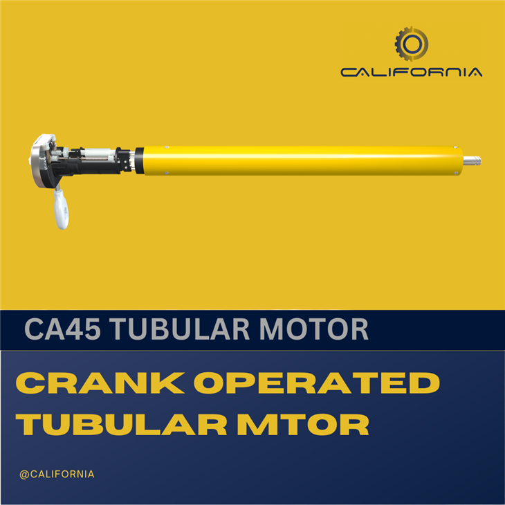 Raliable manual crank motor