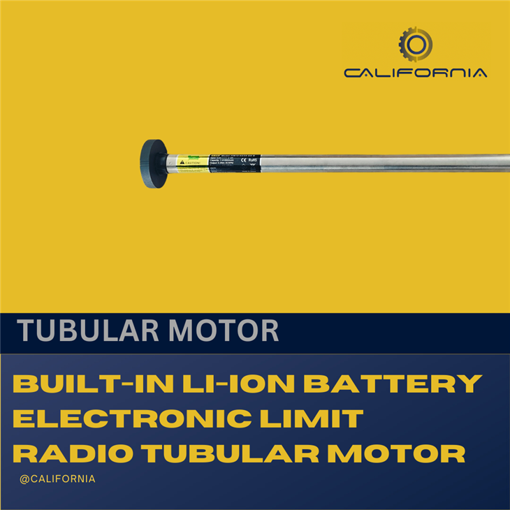 Li-ion Battery Tubular Motor
