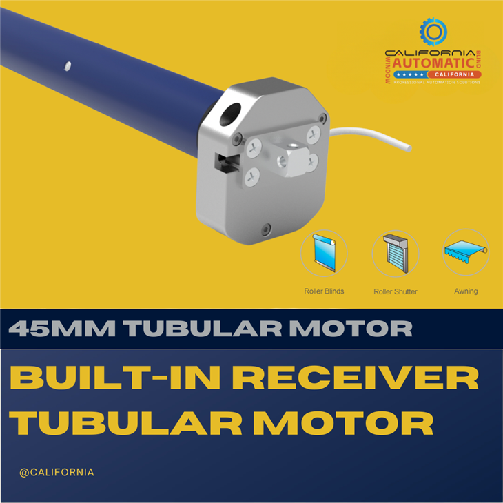 AC tubular motor for awnings