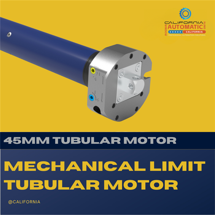mechanical limit tubular motor