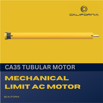 35MM Mechanical Limit Tubular Motor