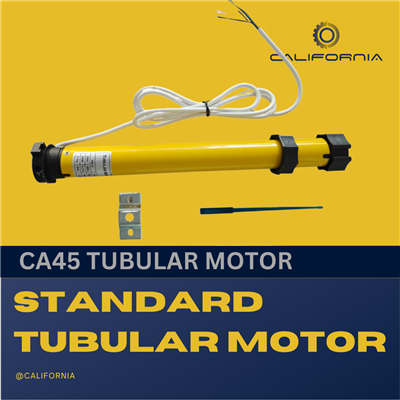 45 mm -es szabványos tubuláris motor