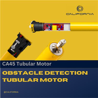 Rohrmotor zur Hinderniserkennung