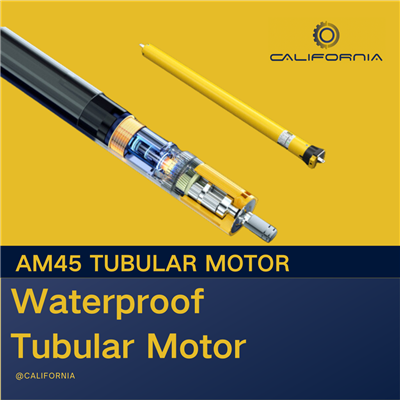 Motor Berbentuk Tabung Tahan Air