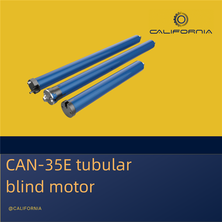 Rörformad blindmotor