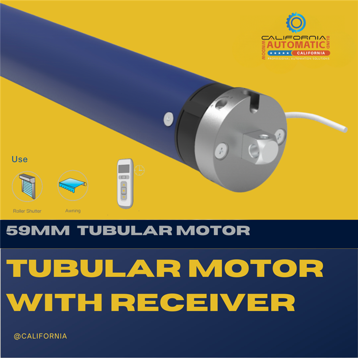 Tubular Motor With Receiver