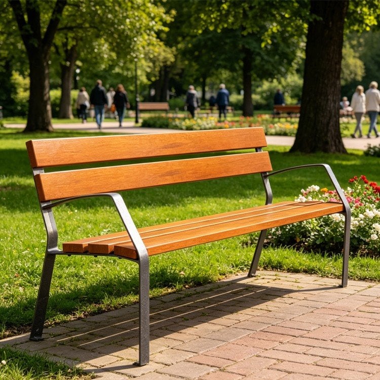 Best-selling Cast Iron Leg & WPC Park Bench suppliers