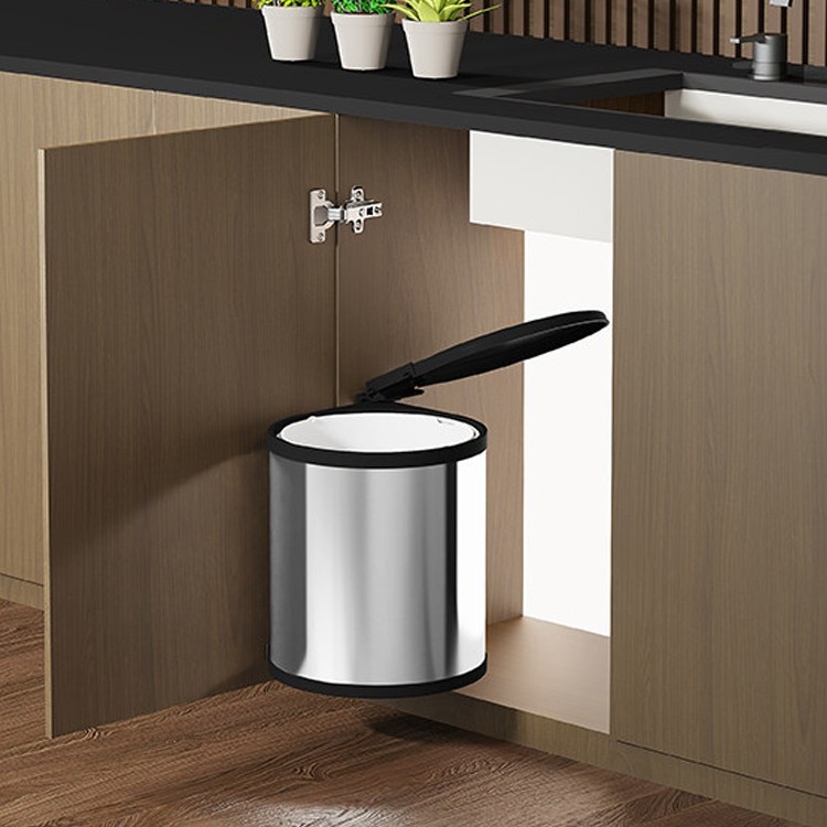 Kitchen Base Cabinet Trash Can best