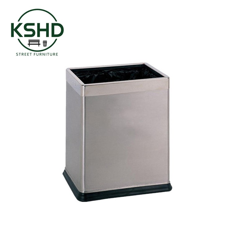 Rectangular Hotel Room Trash Can