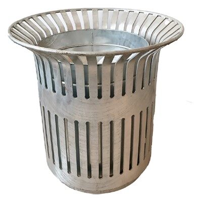 Galvanized Waste Bin