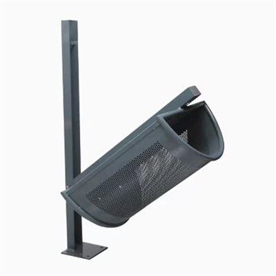 Semicircular Creative Trash Can