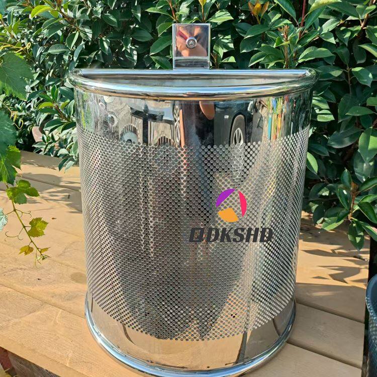 Seinä - asennettu ruostumattomasta teräksestä valmistettu roskakori